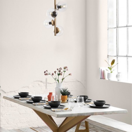 Plafón de techo Sinza Negro (3 luces)