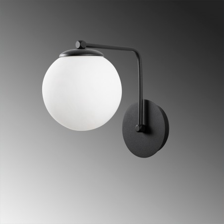 Aplique de pared Marga Negro