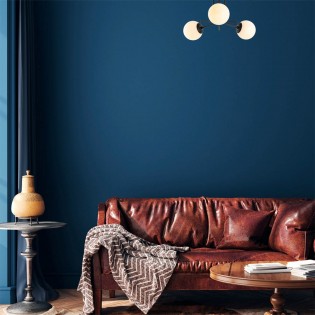 Plafón de techo Marga Negro (3 luces)
