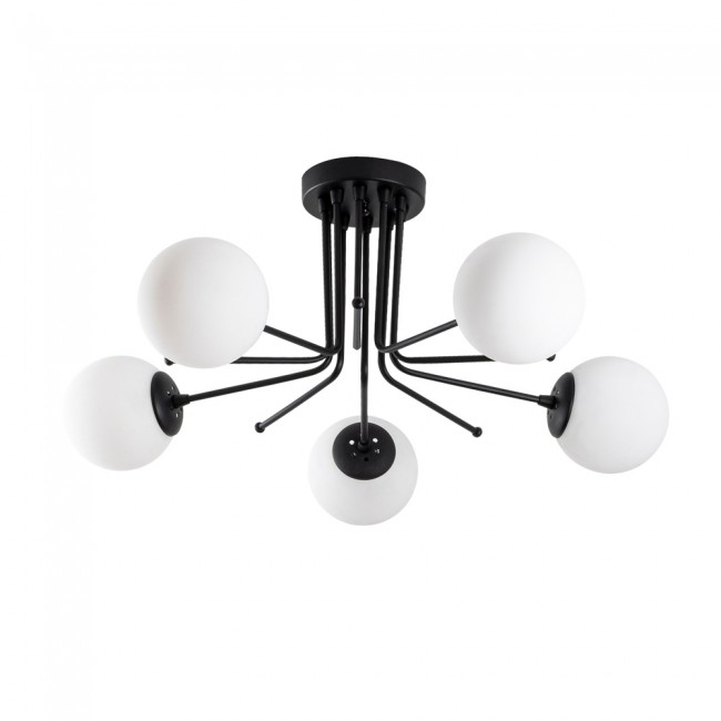 Plafón de techo Marga Negro (5 luces) Plafón de techo Marga Negro (5 luces)