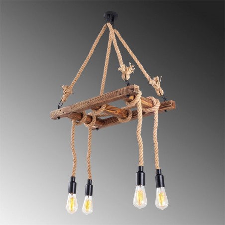 Lámpara colgante Gentry (4 luces)
