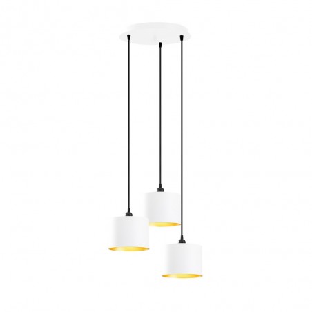 Lámpara colgante Harvey Blanco (3 luces)