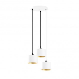 Lámpara colgante Harvey Blanco (3 luces)