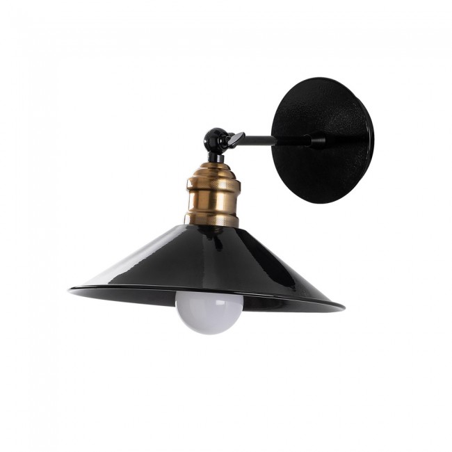 Aplique de pared Harvey 30 Negro