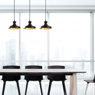 Regleta colgante Harvey II (3 luces)