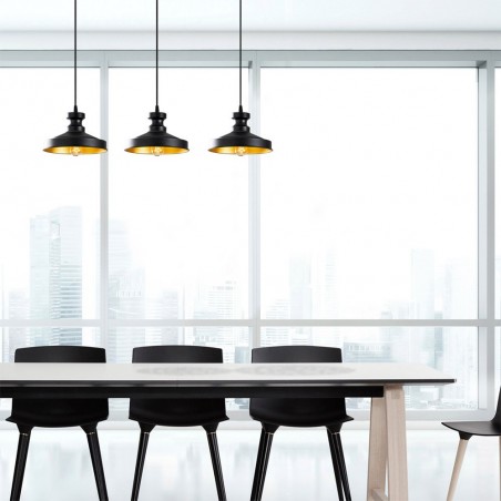 Regleta colgante Harvey II (3 luces)