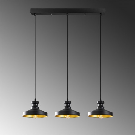 Regleta colgante Harvey II (3 luces)