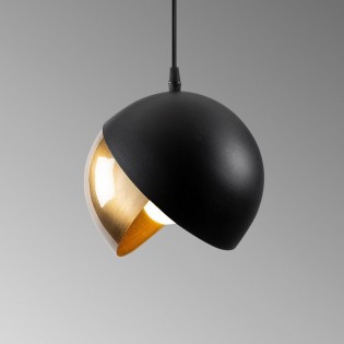 Pendant Bar Light Harvey 20 Black/Gold (3 lights)