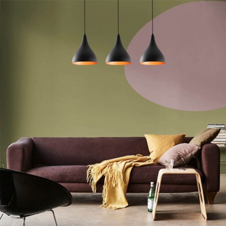 Regleta colgante Harvey IV (3 luces)