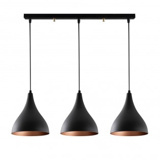Regleta colgante Harvey IV (3 luces)