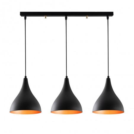 Pendant Track Light Harvey 22 Black (3 lights)