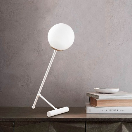 Table Lamp Birdie Opal White
