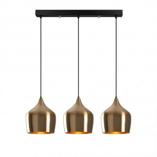 Regleta colgante Harvey Vintage (3 luces)