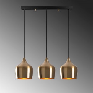Regleta colgante Harvey Vintage (3 luces)