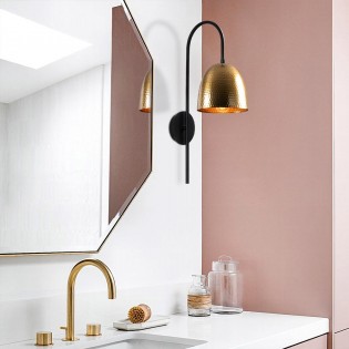 Aplique de pared Asney Vintage
