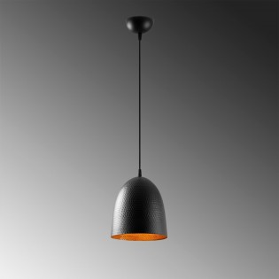 Lámpara colgante Asney 20 Negro