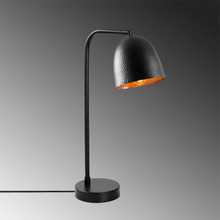 Lámpara de mesa Asney Negro