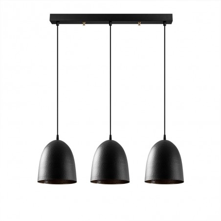 Regleta de techo Asney 20 Negro (3 luces)