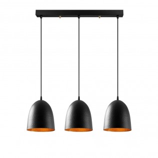 Ceiling Track Light Asney 20 Black (3 lights)