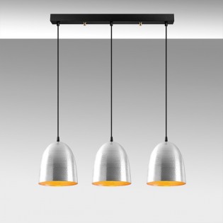 Ceiling Track Light Asney 20 Silver (3 lights)