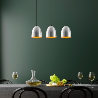 Ceiling Track Light Asney 20 Silver (3 lights)