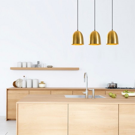 Ceiling Track Light Asney 20 Gold II (3 lights)