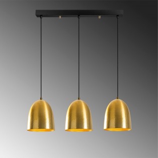 Ceiling Track Light Asney 20 Gold II (3 lights)