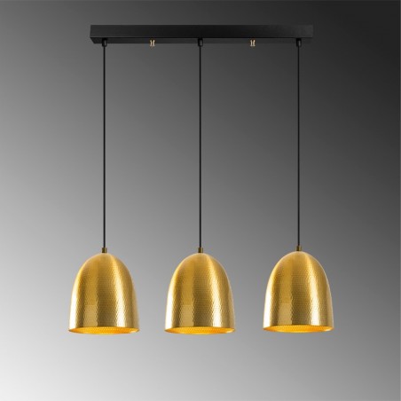 Regleta de techo Asney 20 Oro II (3 luces)