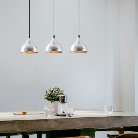 Ceiling Track Light Asney 18 Silver (3 lights)