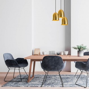 Lámpara de techo Asney 20 Oro (3 luces)