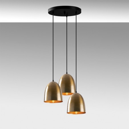 Lámpara de techo Asney 20 Vintage (3 luces)