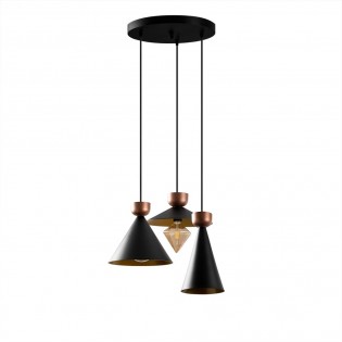 Lámpara de techo Momo Mix (3 luces)