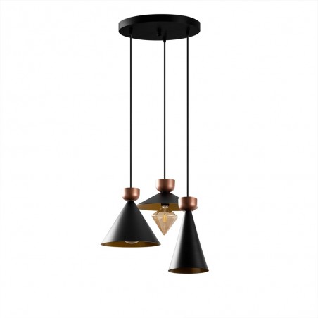Lámpara de techo Momo Mix (3 luces)