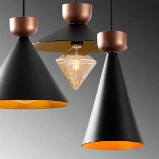 Lámpara de techo Momo Mix (3 luces)