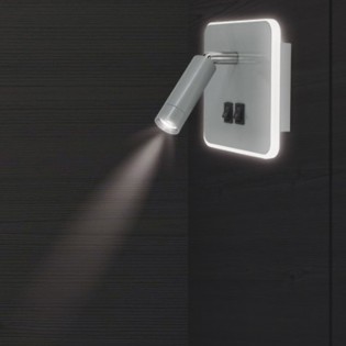 Aplique de pared Led Moragues 3W + 10W II