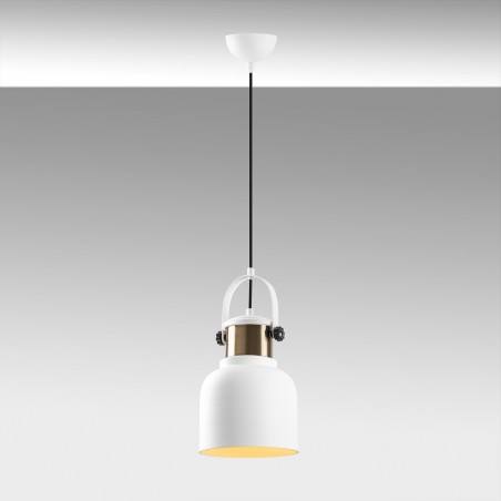 Retro Pendant Lamp Momo 21 White