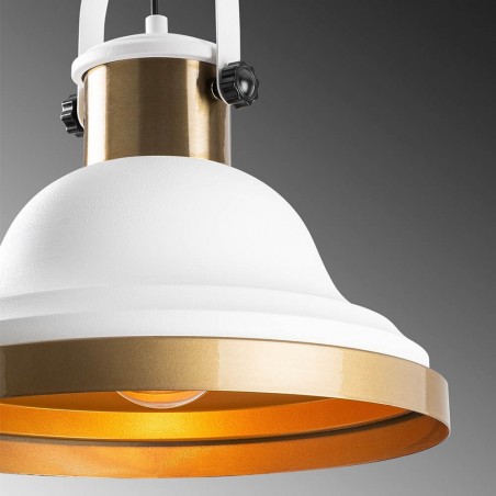 Retro Ceiling Lamp Momo 30 White