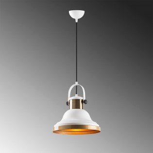 Retro Ceiling Lamp Momo 30 White