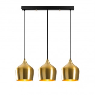 Ceiling Track Light Momo 20 Gold (3 Lights)