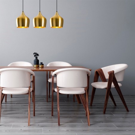 Ceiling Track Light Momo 20 Gold (3 Lights)