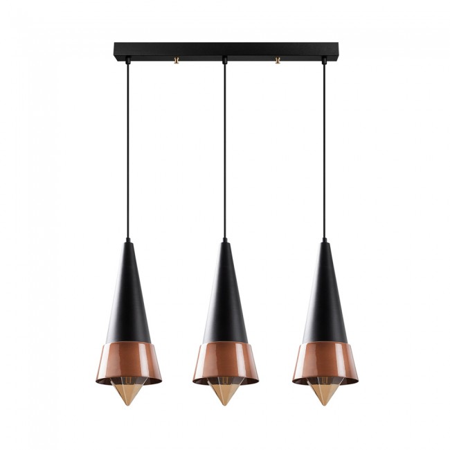Ceiling Track Light Momo 20 Black/Copper (3 Lights) Ceiling Track Light Momo 20 Black/Copper (3 Lights)