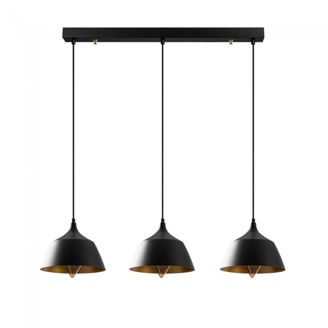 Ceiling Track Light Momo 25 Black (3 Lights) Ceiling Track Light Momo 25 Black (3 Lights)