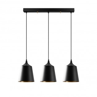 Ceiling Track Light Momo 20 Black (3 Lights)