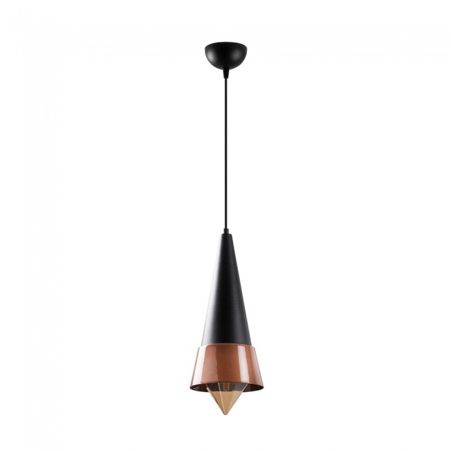 Lámpara de techo Momo 19 Negro/Cobre Lámpara de techo Momo 19 Negro/Cobre