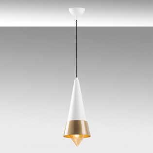 Ceiling Lamp Momo 19 White/Gold