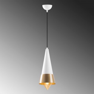 Ceiling Lamp Momo 19 White/Gold