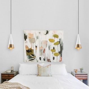 Ceiling Lamp Momo 19 White/Gold