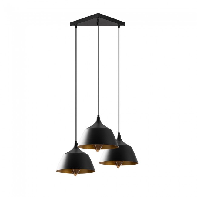 Ceiling Lamp Momo 25 Black (3 lights) Ceiling Lamp Momo 25 Black (3 lights)