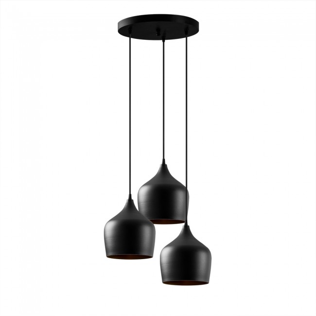 Pendant Lamp Momo 22 Black (3 lights) Pendant Lamp Momo 22 Black (3 lights)