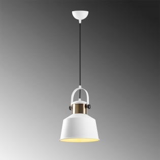 Retro Pendant Lamp Momo 26 White